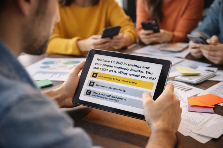 Newsletter FINMAN+ #2: Come l'apprendimento basato su scenari dà vita all'alfabetizzazione finanziaria