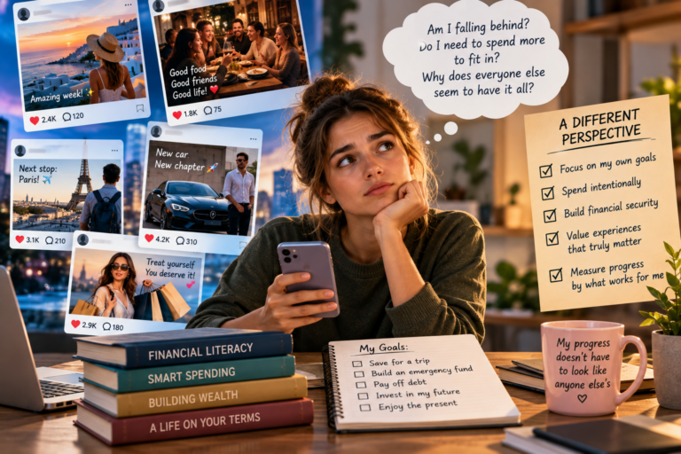When Everyone Else Seems Rich: Social Comparison and Financial Pressure