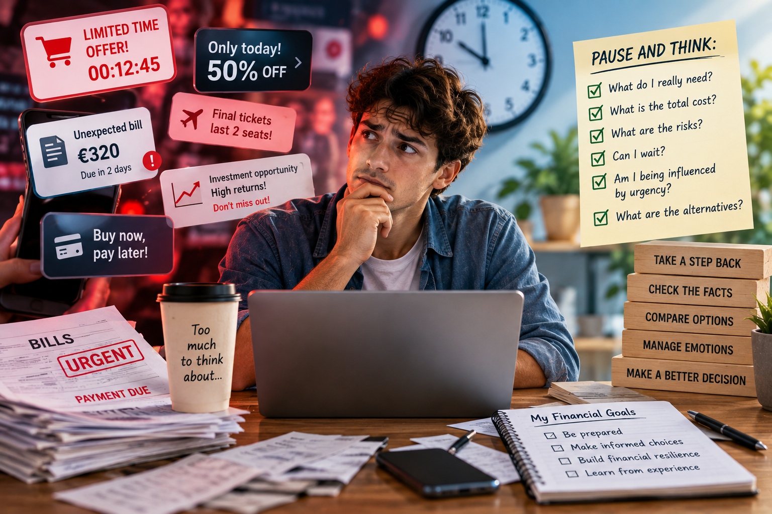 Pause and Think Smarter Financial Choices